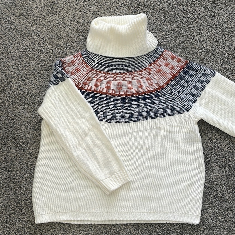 Venus Fair Isle Turtleneck Sweater